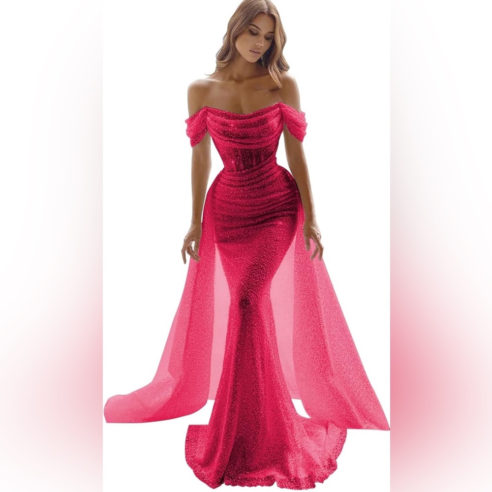 Pink sparkle dress